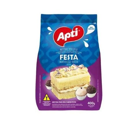 Mistura para bolo apti festa 400g