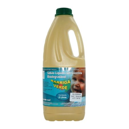 LAVA ROUPAS BARRIGA VERDE VERDE LIQUIDO GLICERINA 5L