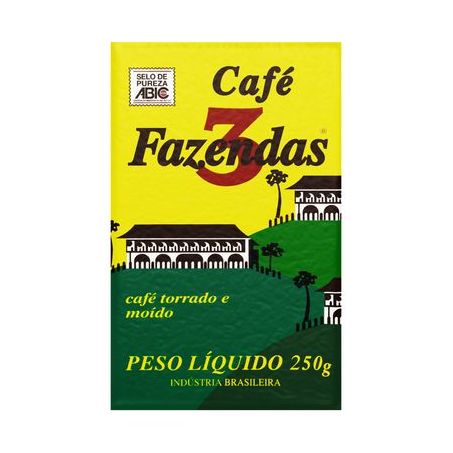 Café 3 Fazendas Vácuo 250g