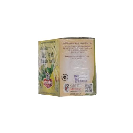 Chá Misto Chileno Chá Verde, Abacaxi, Hortelã e Erva-Mate Caixa com 10un - 10gr 360-11
