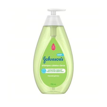 Shampoo johnsons baby 750ml cabelos claros