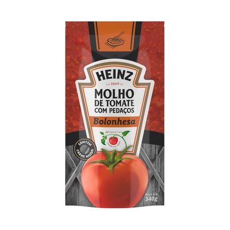 Molho de Tomate Heinz Bolonhesa 340G