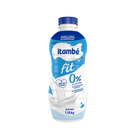 Iogurte Liquido Itambé Desnatado Zero Embalagem Econômica 1,15KG