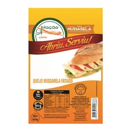 QJ MUSSARELA AVIACAO FAT 150G