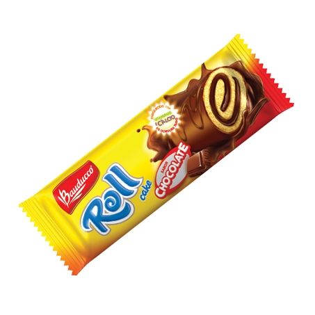 Rocambole bauducco 38g roll cake choc