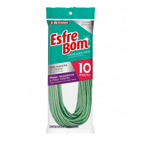 CORDA P/VARAL ESFREBOM 10M (024697)
