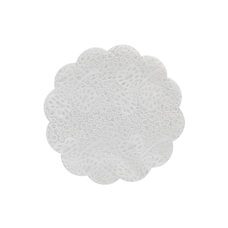 Fundo doce confesta renda transp 11cm c/100