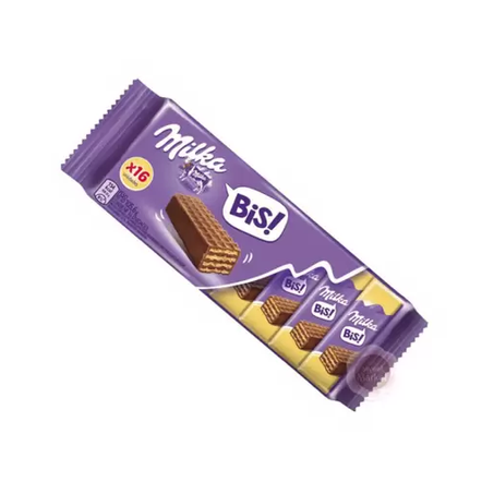 BISCOITO MILKA 105.6G WAFER BIS