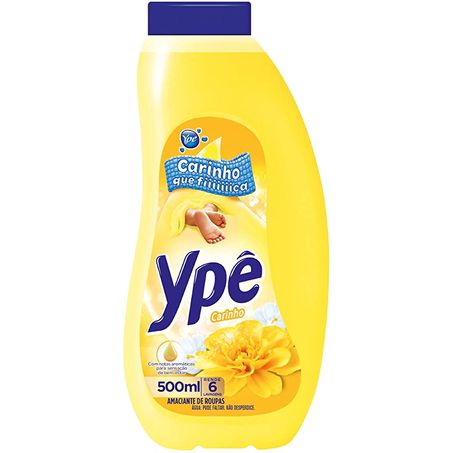 Amaciante ype roupas carinho 500ml