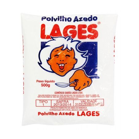 POLVILHO LAGES 500G AZEDO