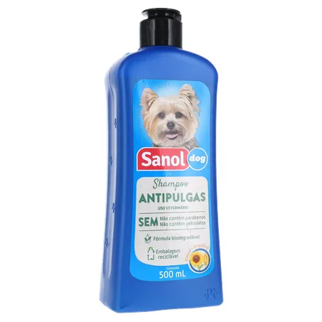Shampoo Para Cães Sanol Dog Antipulgas Embalagem 500ML 360-34