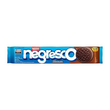 BISC.RECH.NEGRESCO 90G CHOCOLATE CX 66.0
