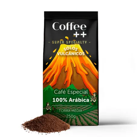 Cafe moido coffee ++ 250g solos vulc