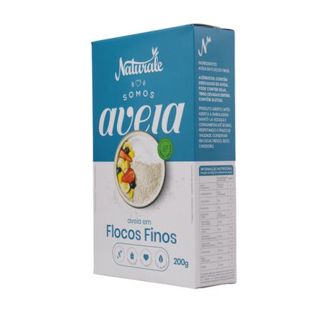 Aveia naturale flocos finos 170g 360-8