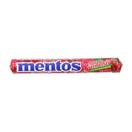 GOMA MENTOS F.VERMELHAS 38G