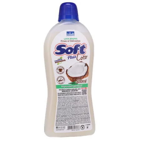 Lava Roupas Crivialli 500ml Soft Plus Coco 360-35