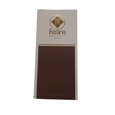 CHOCOLATE FERANA TABLETE SUAVE AO LEITE 100G