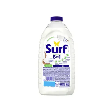 Lava Roupas Líquido Surf Coco 1,8l