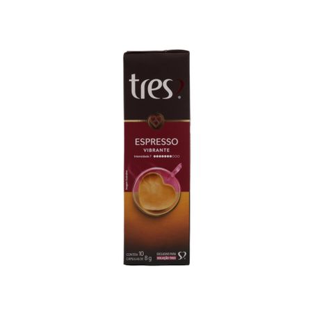 Cápsula 3 Corações Espresso Vibrant C/10 80g 360-0