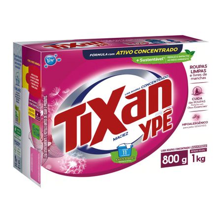 Sabão em Pó Concentrado Maciez Tixan Ypê