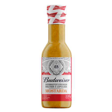 Mostarda Budweiser Maltada e Lupulada Predilecta 330G