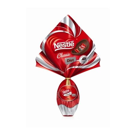 OVO DE PASCOA NESTLE CLASSIC DIET  AO LEITE