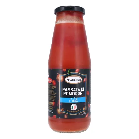 Passata Di Pomodori Mastroiani Cebola Vidro 680g 360-35