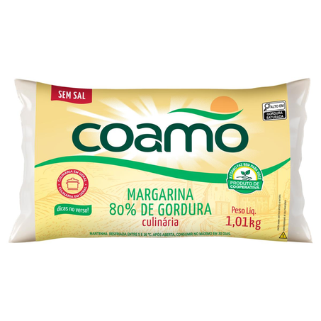 Margarina Culinária Coamo 1.010g