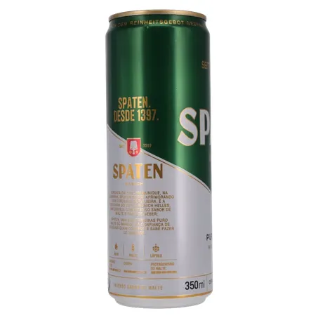 Cerveja Spaten Puro Malte Lata 350Ml 360-26