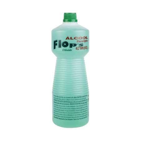 Álcool Flops Eucalipto 46,2º Embalagem 1LT