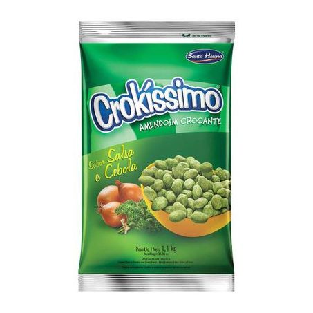 AMENDOIM SANTA HELENA CROKISSIMO SALSA/CEB 1,01KG