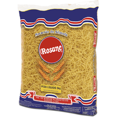 Macarrao Rosane Semola Bengala 3kg