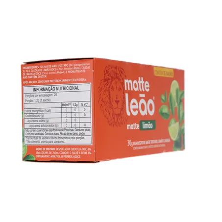 Chá Matte Leão Limão Sachê 25UN 360-12