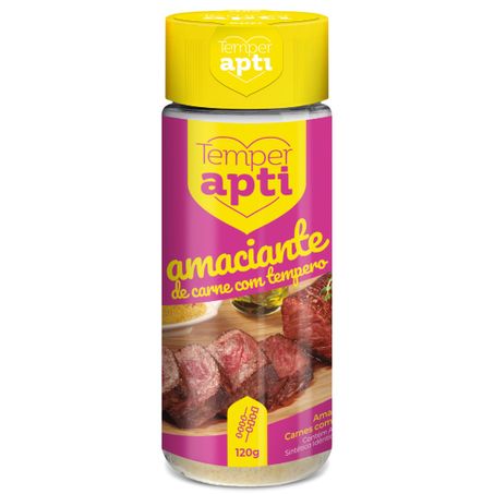 Tempero apti 120g amaciante de carnes