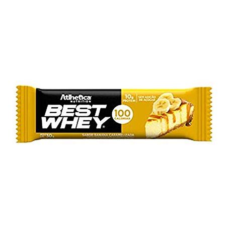 BAR BEST WHEY BANANA CARAM. 30G