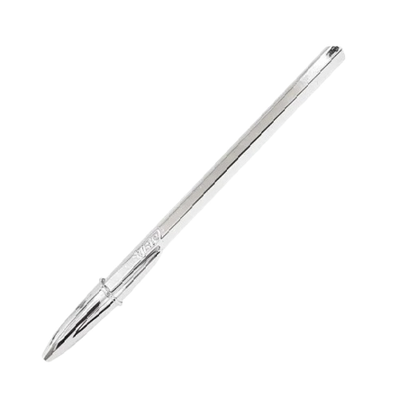 Caneta bic celebration prata un