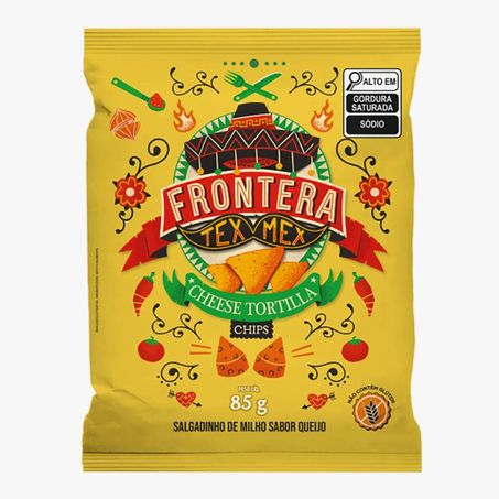 TORTILHA CHIPS FRONTERA QUEIJO 85G