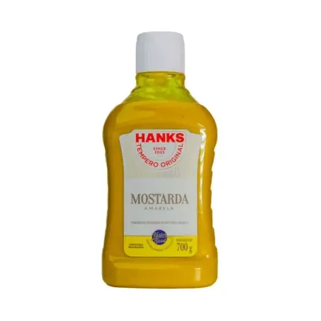 Mostarda amarela hanks 700g