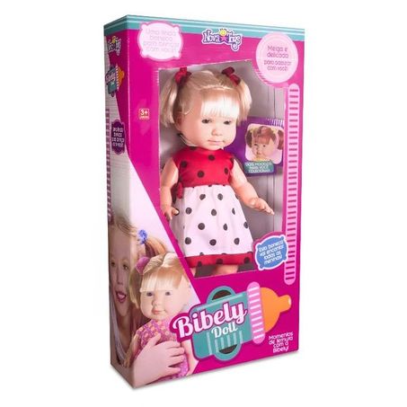 Boneca Nova Toys bibely doll loira