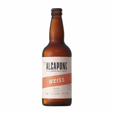 Cerveja Alcapone Weiss 500ml