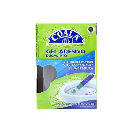 Gel adesivo coala eucalipto c/ aplic 37g