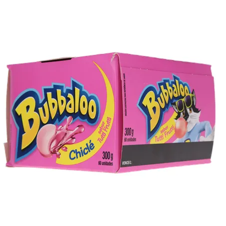 Chicle Bubbaloo Tutti Frutti 60 Unidades 5g 360-22