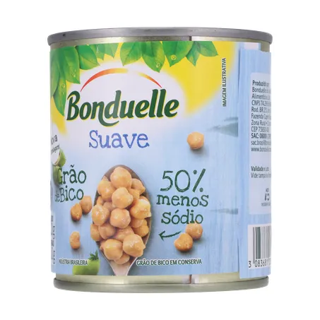 Grao de bico bonduelle suave lt200g 360-19
