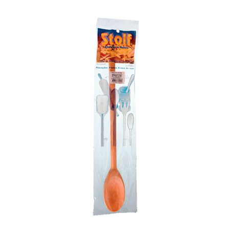 Colher stolf madeira oval 008