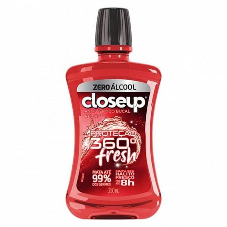 Enxaguante bucal red hot close up 250ml
