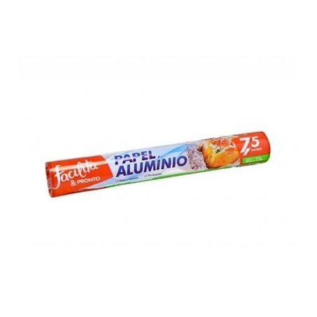 FOLHA ALUMINIO FACILITA 45X7,5M