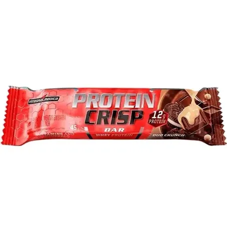 Protein crisp bar duo crunch 45g*