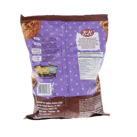 BISCOITO INTEGRAL ZEZÉ COOKIES CASTANHA PARÁ 150G 360-17