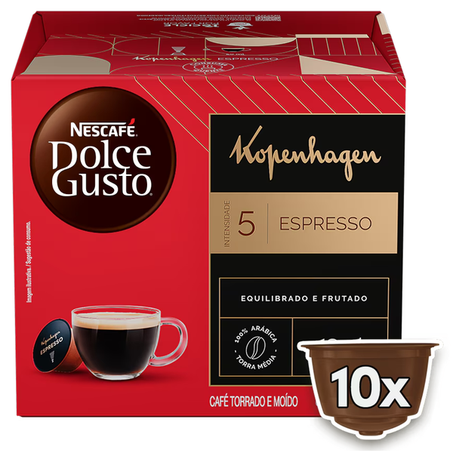 NESCAFÉ DOLCE GUSTO ESPRESSO KOPENHAGEN 135G10CP