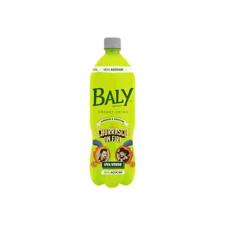 Energetico Baly 1l Sem Acucar Uva Verde
